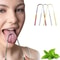 Stainless Steel Tongue Scraper For Fresh Breath U Shaped Metal Tongue Cleaner For Oral Hygiene 1