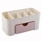 Nail Art Organizer Case Plastic Storage Box For Gel Polish Remover Cotton Pads And Swabs 2