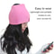 Gel Cold Hot Head Ice Cap Black And Pink Sleep Mask For Head Massage And Health Care 0