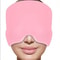 Gel Cold Hot Head Ice Cap Black And Pink Sleep Mask For Head Massage And Health Care 5
