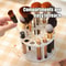 Rotating Makeup Brush Stand Elegant Beauty Storage Organizer For Easy Access And Visibility 2