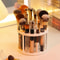 Rotating Makeup Brush Stand Elegant Beauty Storage Organizer For Easy Access And Visibility 3