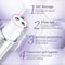 Anti Wrinkle Eye Cream Roller Massager for Dark Circles and Puffiness Hyaluronic Acid Moisturizing Anti Aging Skin Car