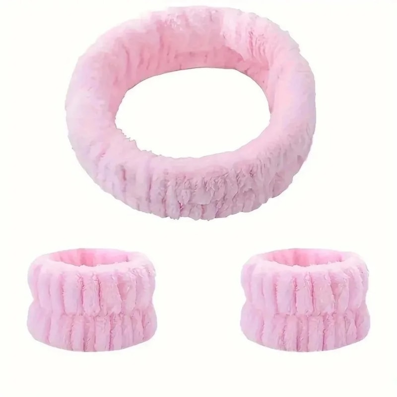 High Elastic Makeup Belt Facial Cleanser Bracelet Set For Skincare And Facial Mask Use 3
