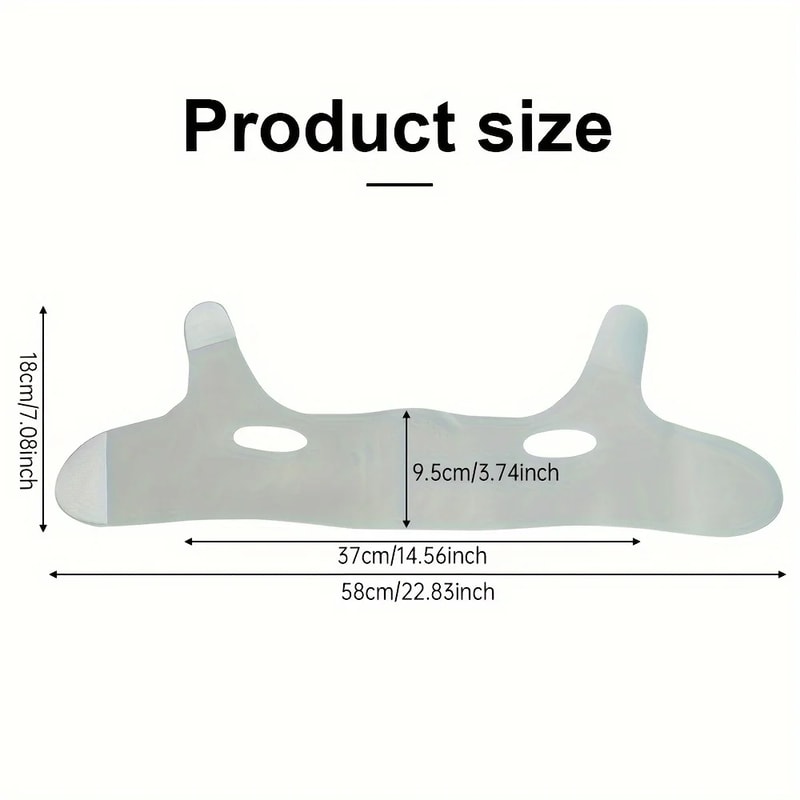 Reusable Face Slimming Bandage V Line Face Shaper For Chin And Cheek Lift Facial Massage Strap For 3