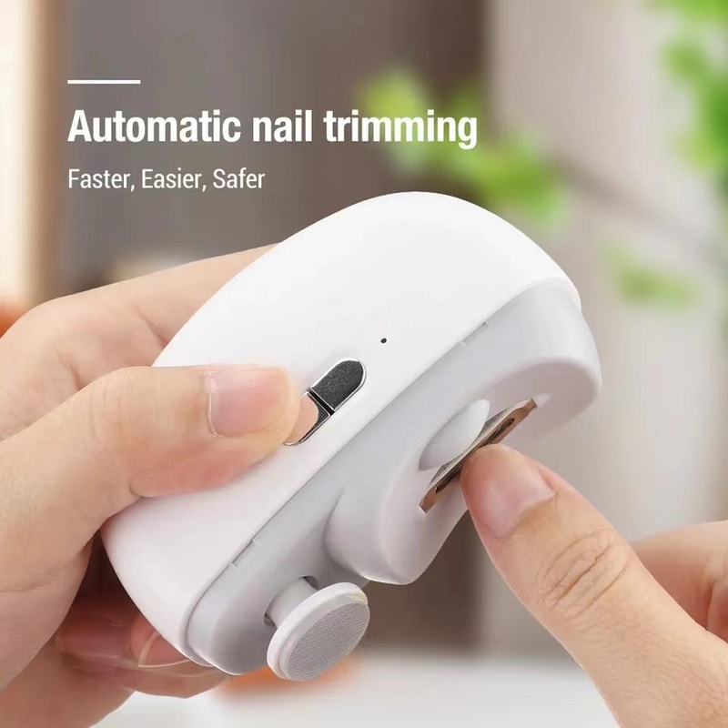 Portable Electric Nail Clipper Grinder Multifunctional Automatic Manicure Tool 0