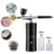 Portable Airbrush Nail Kit With Compressor Perfect For Nail Art Painting 0