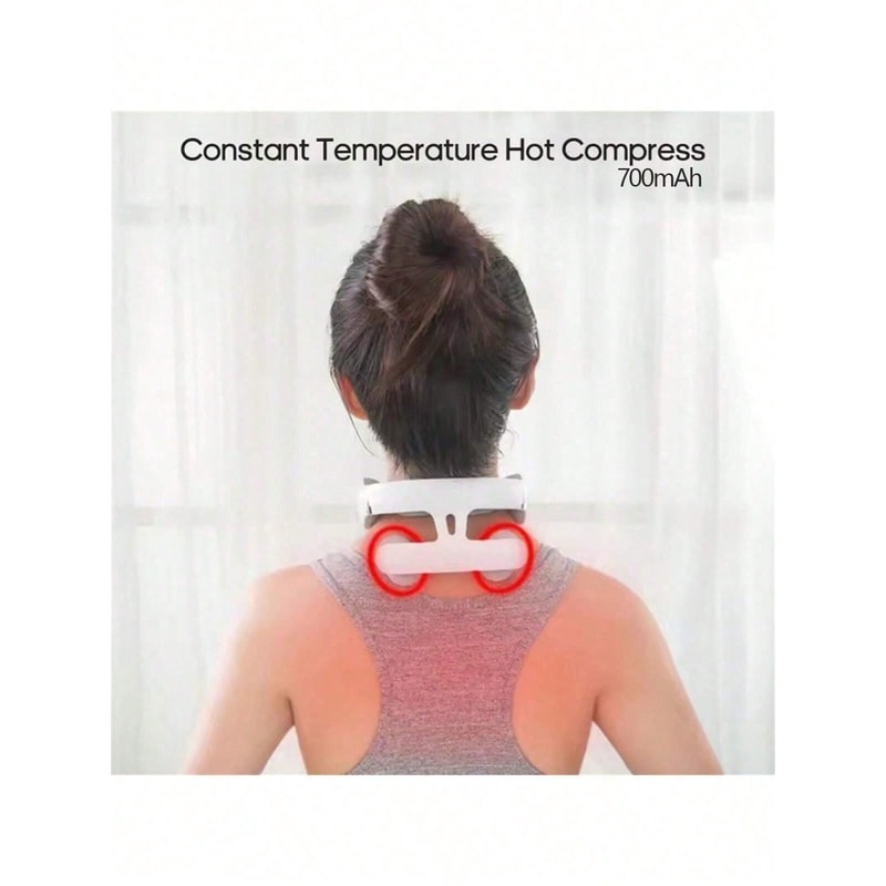Rechargeable Portable Electric Neck Massager for Neck and Shoulder Pain Relief