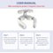 Rechargeable Portable Electric Neck Massager for Neck and Shoulder Pain Relief