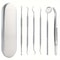 Tooth Cleaning Kit With Tongue Scraper Tweezers Toothpick Tools Non Slip Handle And Convenient Sto 1