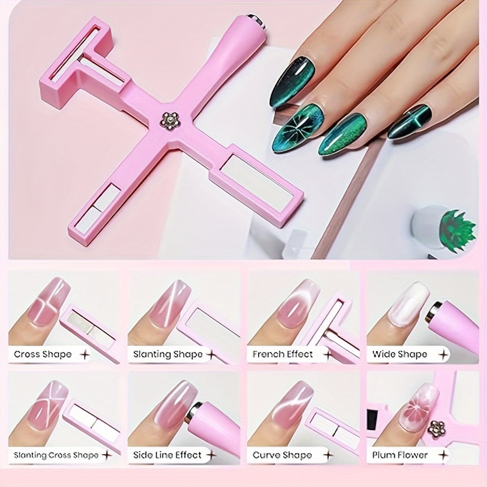 Five In One Multifunctional Cat Eye Nail Magnet Stick For Stunning Manicure Art 3