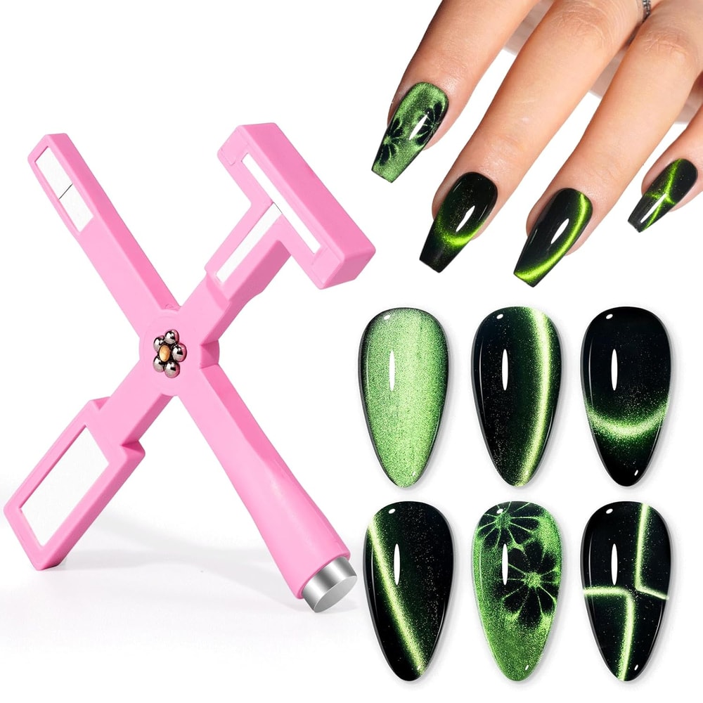 Five In One Multifunctional Cat Eye Nail Magnet Stick For Stunning Manicure Art 0
