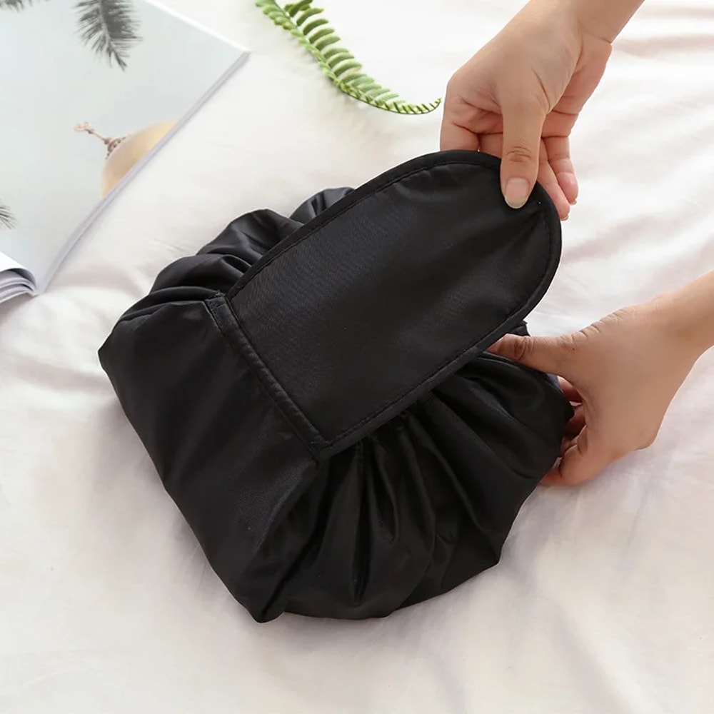 Portable Waterproof Drawstring Cosmetic Bag Travel Makeup Organizer Toiletry Case 2