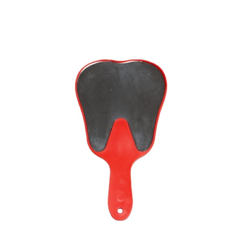 Unbreakable Dental Mouth Mirror With Handle Cute Tooth Shaped Handheld Dentistry Gift 5