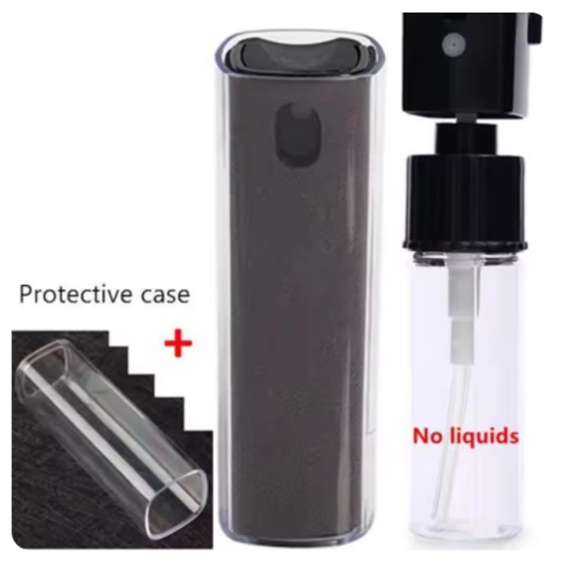 Portable Phone Screen Cleaner Spray Microfiber Cloth Set For Tablets Phones Glass Surfaces 8