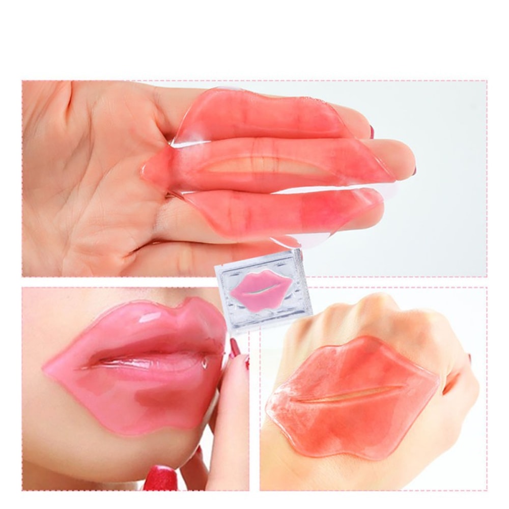 Crystal Collagen Lip Mask Moisturizing Lip Patches For Plump Nourished Lips 1