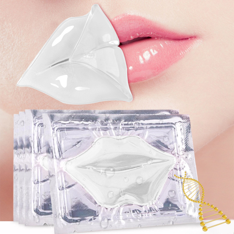 Crystal Collagen Lip Mask Moisturizing Lip Patches For Plump Nourished Lips 7