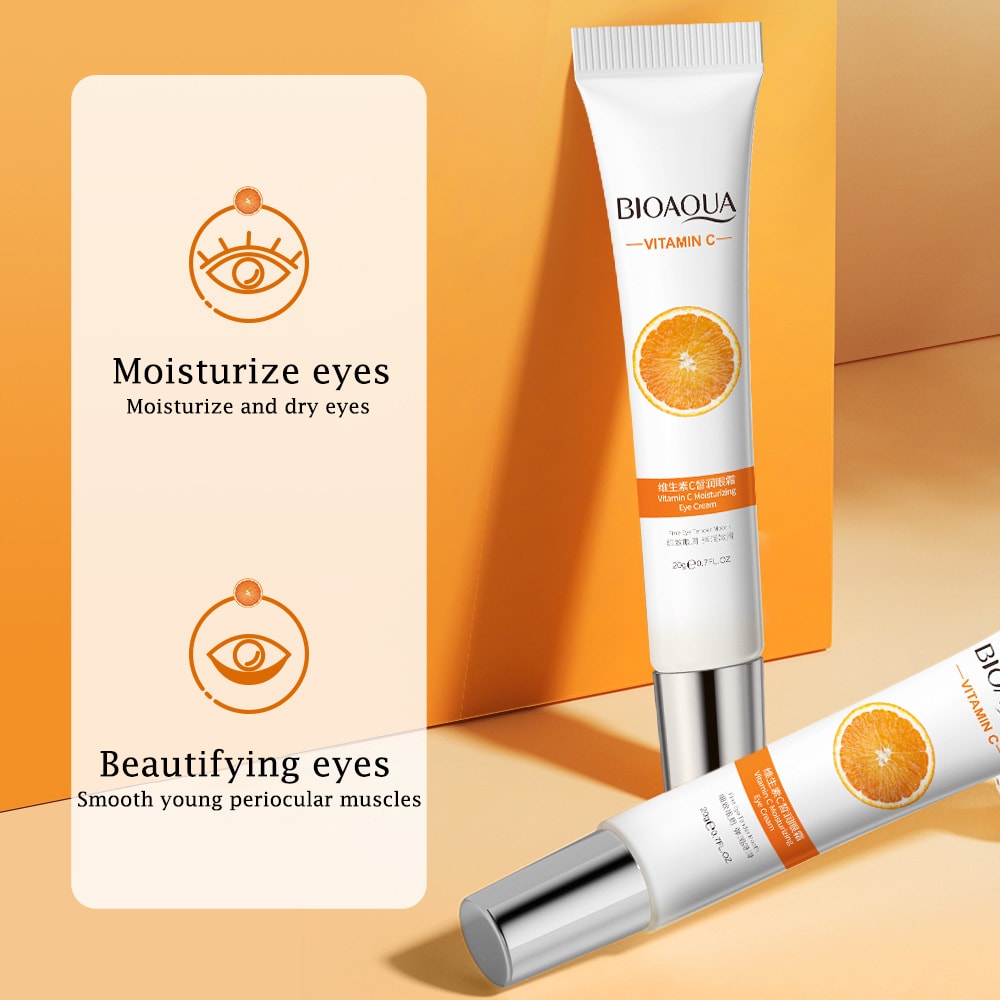 Vitamin C Eye Cream For Dark Circles Brightening Hydrating Eye Contour Skin Care 1