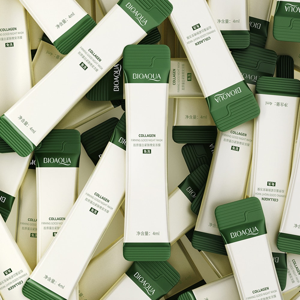 Collagen Infused Sleeping Face Mask Anti Wrinkle Nourishing Overnight Moisturizer 0