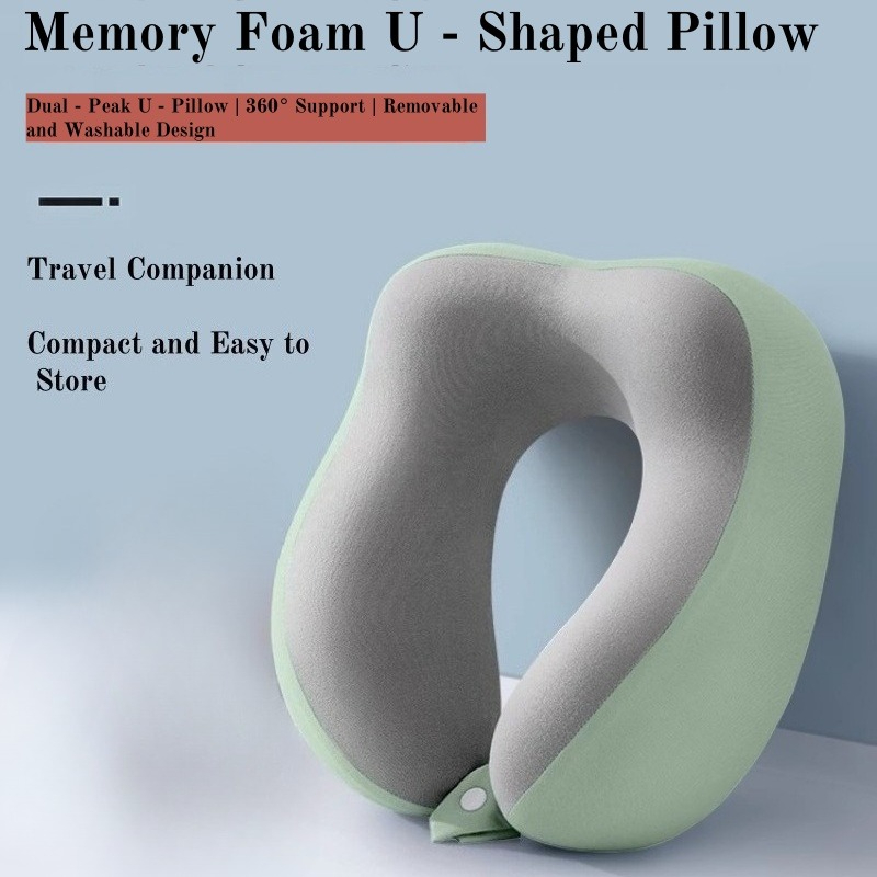 U Shaped Neck Pillow For Adults Ergonomic Travel And Office Support Medium Soft Comfort For Neck Pr 2