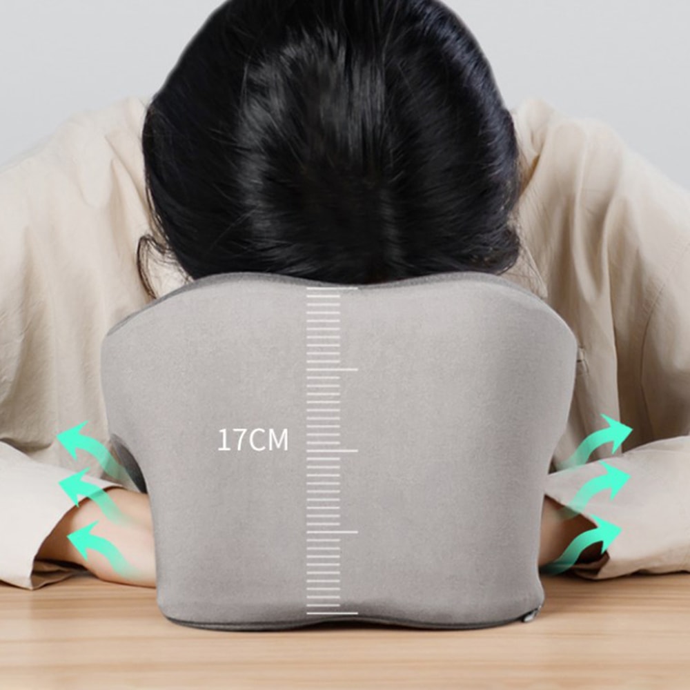 Travel Pillow U Shape Pure Memory Foam Neck Pillow For Airplane Office Nap 4