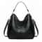 Elegant Vintage Women Designer Handbag Faux Leather Hobo Shoulder Bag Large Tote Bag For Women Cros 5