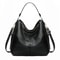 Elegant Vintage Women Designer Handbag Faux Leather Hobo Shoulder Bag Large Tote Bag For Women Cros 5