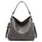 Elegant Vintage Women Designer Handbag Faux Leather Hobo Shoulder Bag Large Tote Bag For Women Cros 8