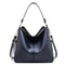 Elegant Vintage Women Designer Handbag Faux Leather Hobo Shoulder Bag Large Tote Bag For Women Cros 9