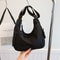 Dumpling Bag Minimalist Shoulder Bag Soft Pleated Fashion Purse For Everyday Style 4