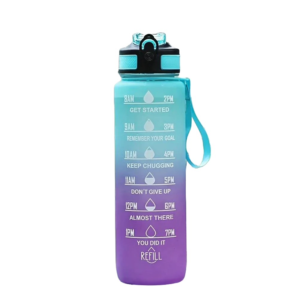 Large Capacity Gradient Outdoor Sports Cup With Bouncing Suction Nozzle 4