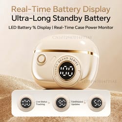 premium tws in ear wireless headphones with noise isolation & gaming bluetooth