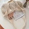Large Crochet Tote Bag For Women Hollow Woven Shopping Bag With Comfortable Shoulder Strap For Trav 2