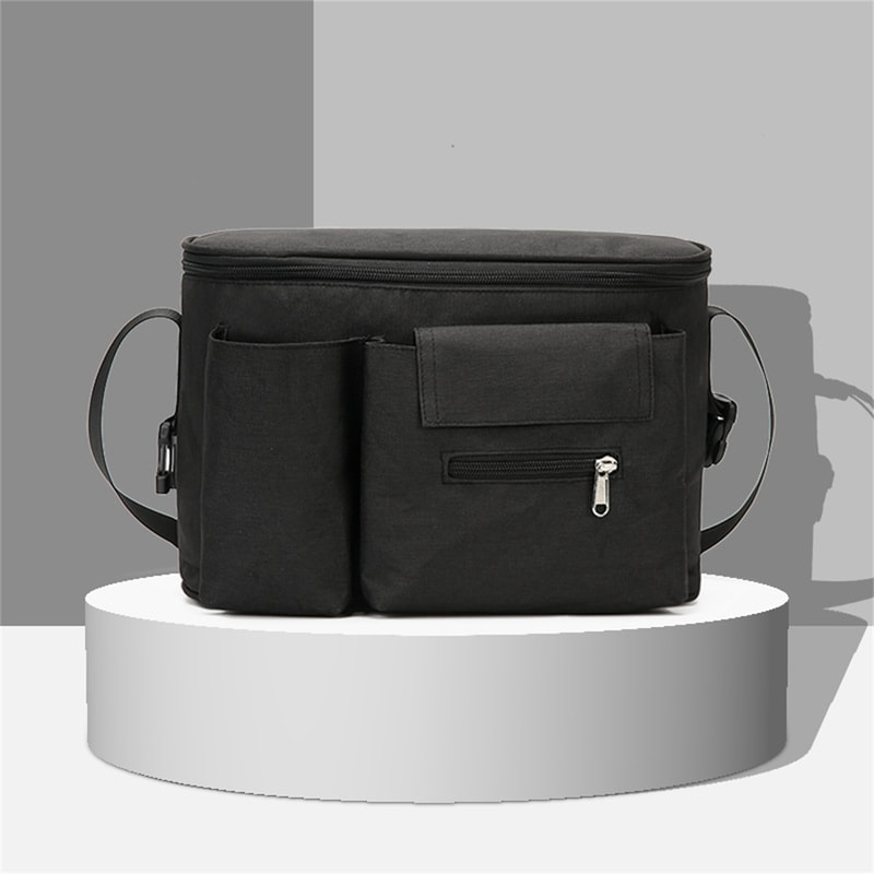 Multifunctional Stroller Hanging Bag Large Capacity Fashionable Shoulder Mommy Bag For Baby Essenti 2