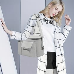 multifunctional stroller hanging bag large capacity fashionable shoulder mommy bag for baby essentials