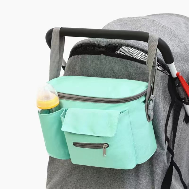 Multifunctional Stroller Hanging Bag Large Capacity Fashionable Shoulder Mommy Bag For Baby Essenti 7
