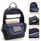 Fashionable PU Leather Backpack for Men High Quality Laptop School Bag, Stylish Mochila Masculina for Teenagers