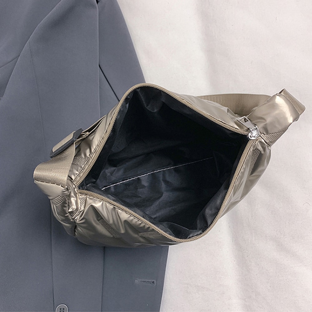 Fashionable Quilted Hobo Bag for Women Large Capacity Winter Tote Padded Shoulder Bag for Casual Commuting