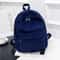 Fashionable Corduroy Backpack for Women Versatile School Travel and Everyday Bag