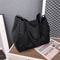 Large Capacity Canvas Shopper Tote Bag Eco Friendly Reusable Versatile Grocery Travel Handbag For 4