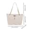 Stylish Soft Leather Tote Bag For Women Large Capacity With Accessories 4