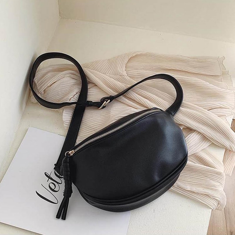 High Quality Leather Fanny Bag For Women Designer Waist Shoulder Crossbody Bag 4