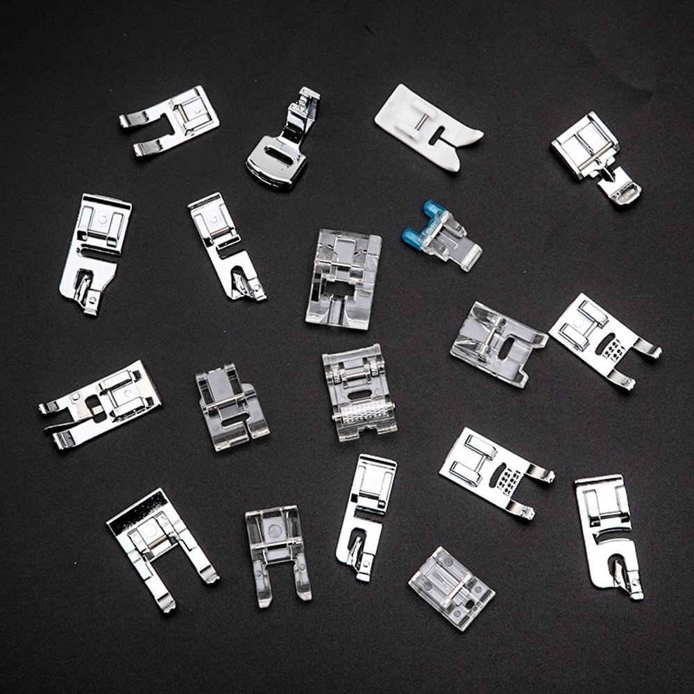 Premium Presser Foot Set for Sewing Machines Universal Sewing Machine Accessories Kit