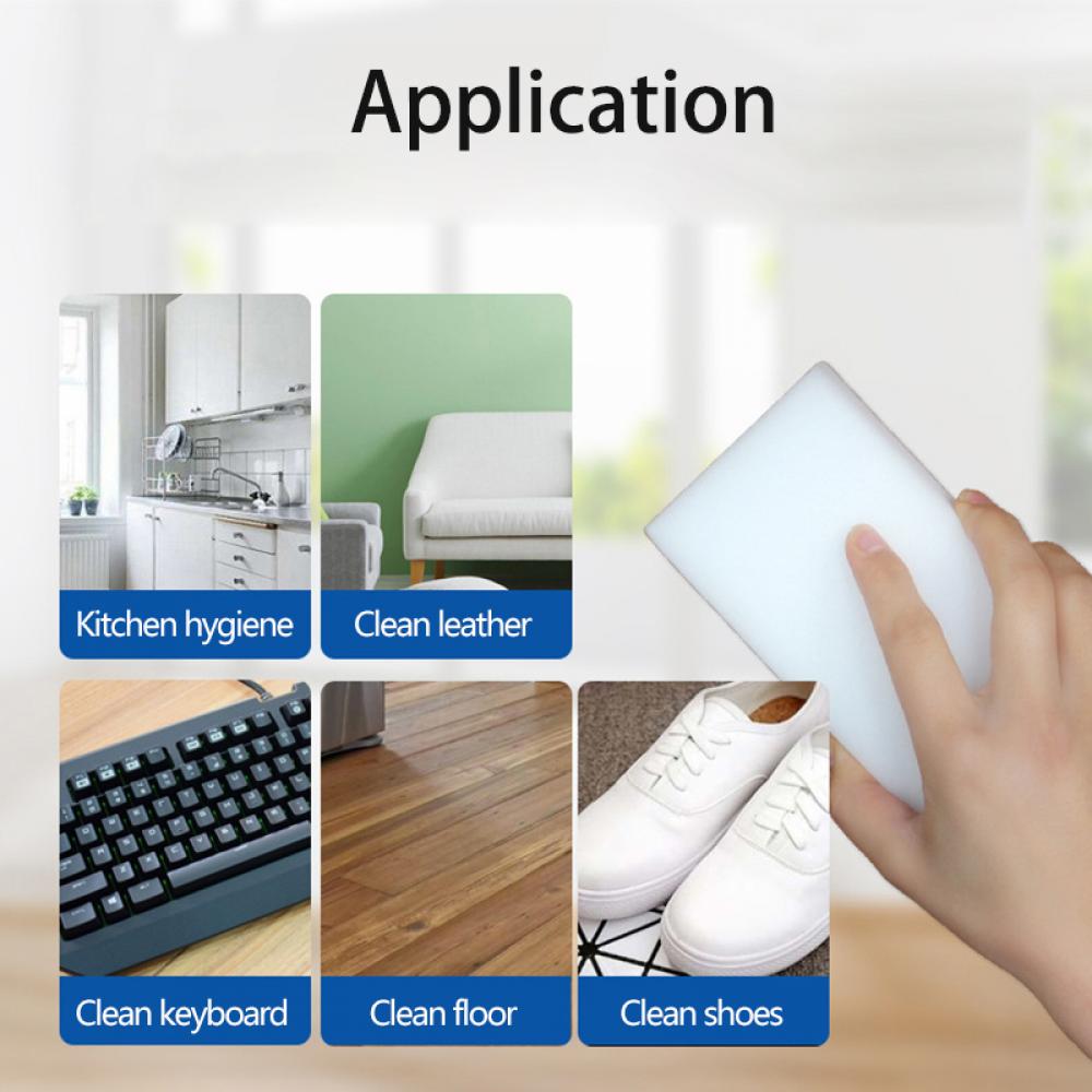 Magic Melamine Sponge Eraser For Kitchen Office Bathroom Cleaning 2