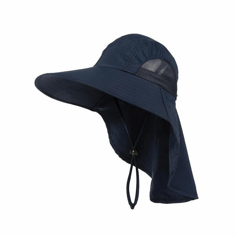 Outdoor Sports Hiking Hat With Neck Cover Quick Dry Sun Protection For Men 4