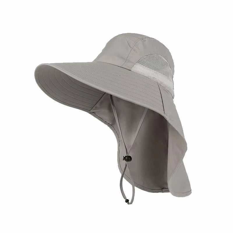Outdoor Sports Hiking Hat With Neck Cover Quick Dry Sun Protection For Men 8