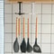 Rotating Storage Spoon Hook Wall Mounted No Drilling Required Seamless Kitchen Organizer