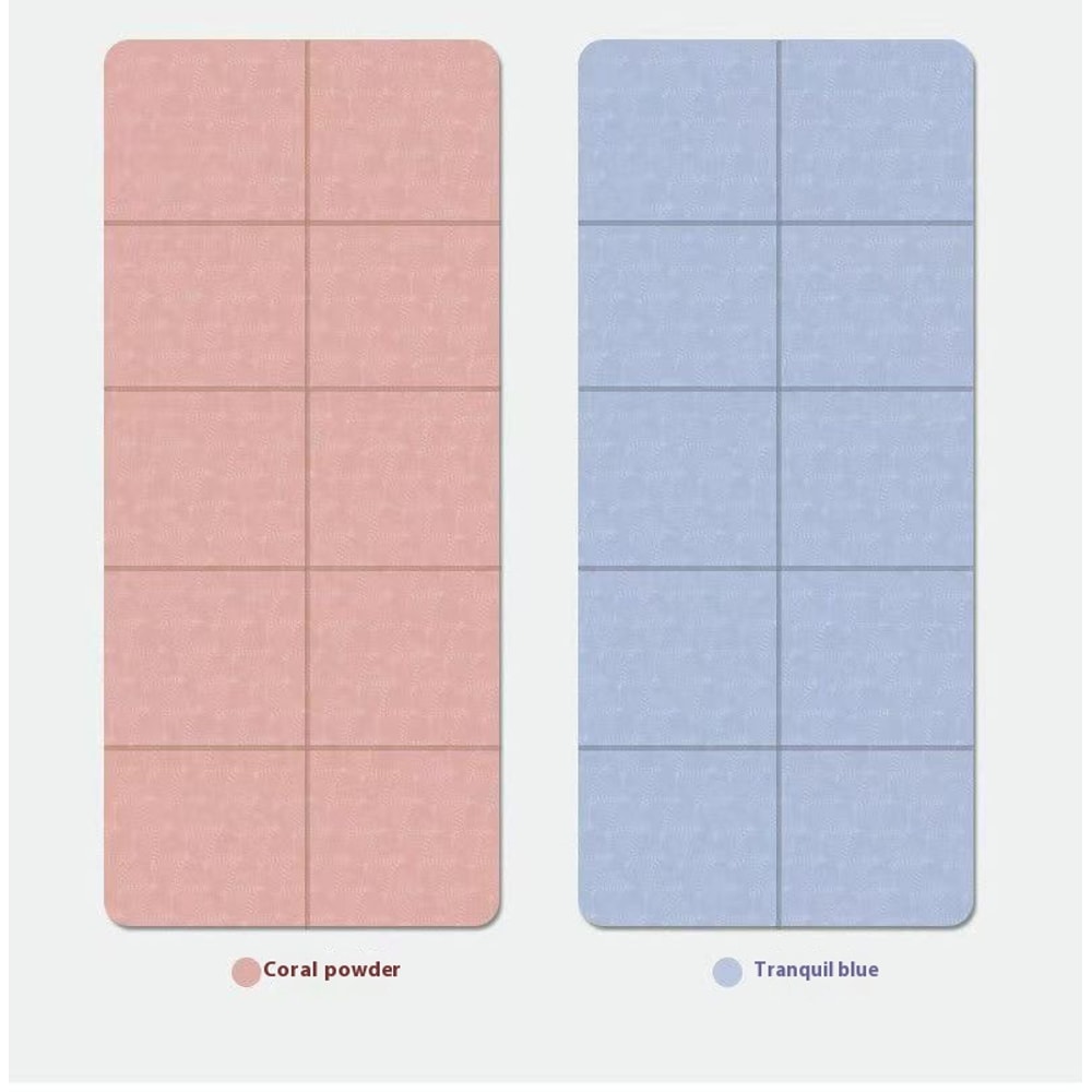 Portable Foldable Yoga Mat Thick Anti Slip Fitness Mat For Home Children And Students 5