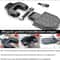 Folding Aluminium Alloy Bicycle Rear Pedals Non Slip Quick Release Bike Foot Rest Pegs