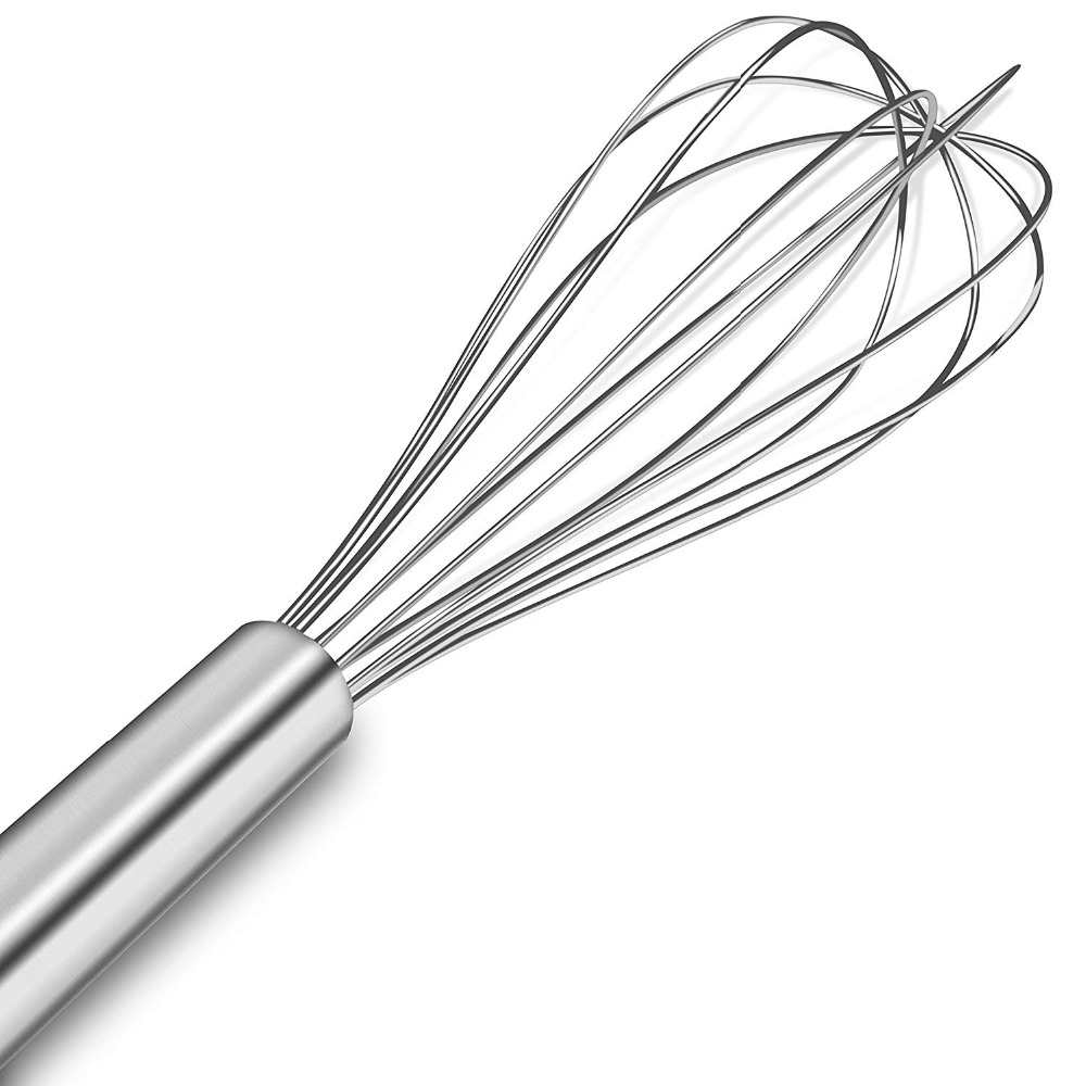 Stainless Steel Balloon Egg Whisk Premium Kitchen Mixing Tool For Eggs Milk And Batters 1